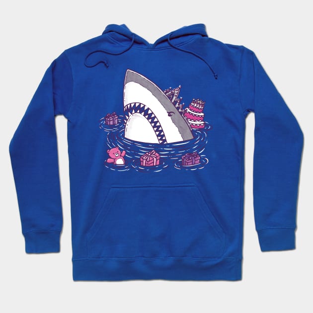 Birthday Princess Shark Hoodie by nickv47